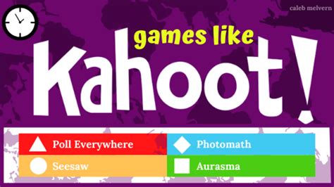 games that are similar to kahoot